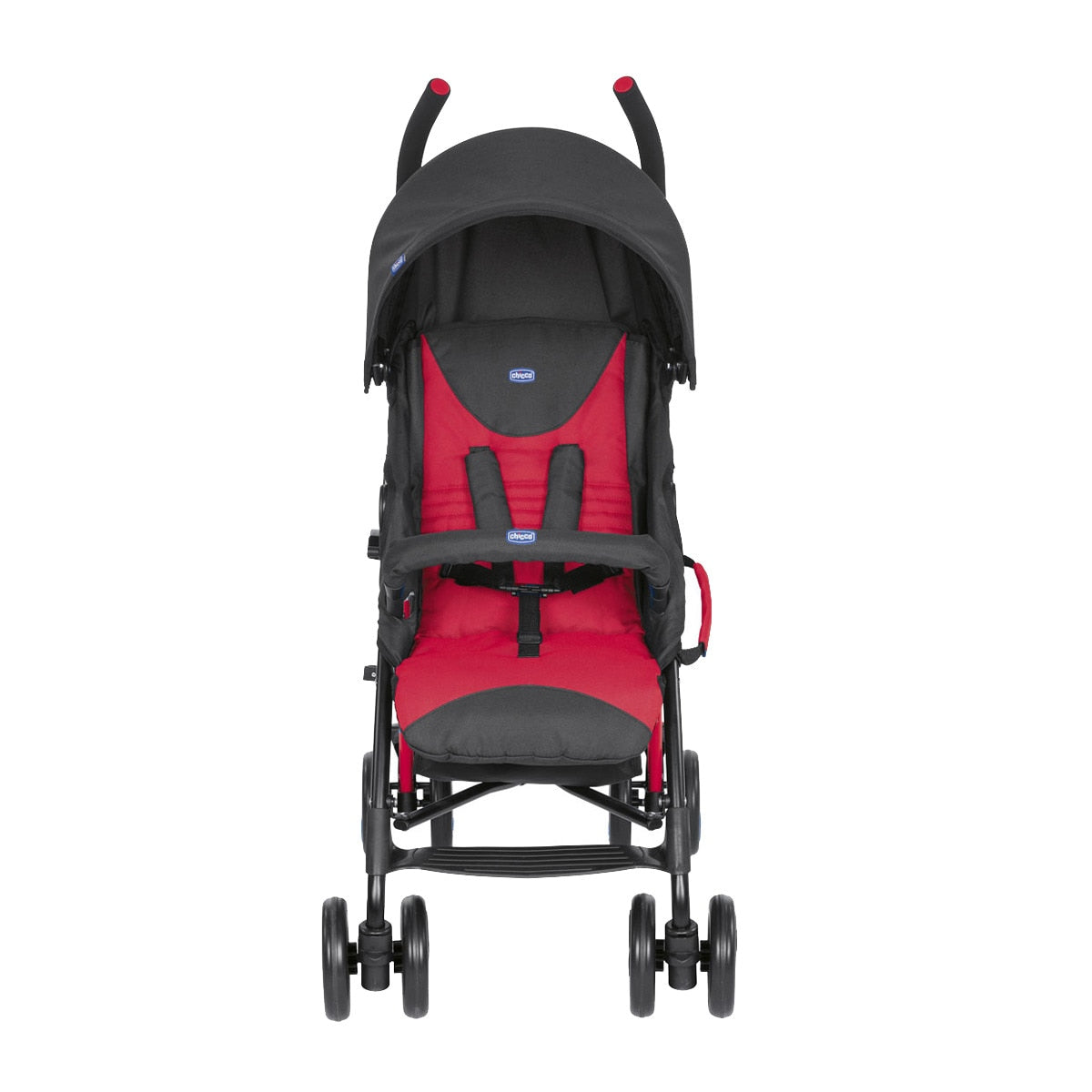 Silla de paseo Echo negro - rojo