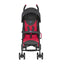 Silla de paseo Echo negro - rojo