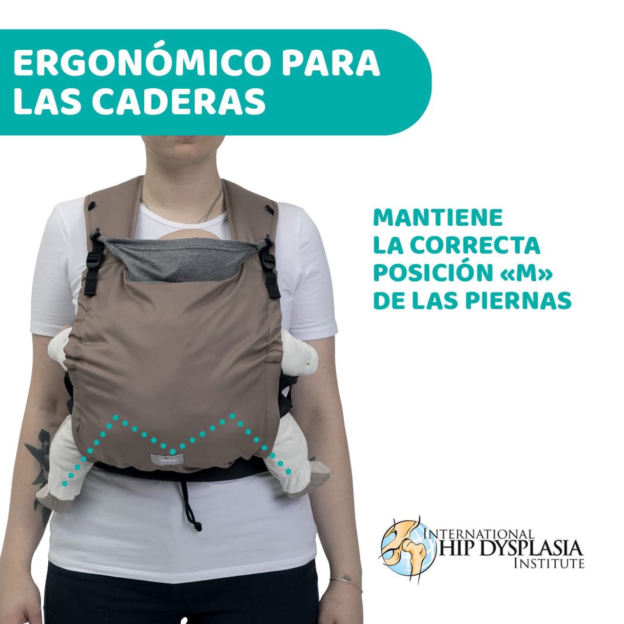 Mochila Portabebés Chicco Skin Fit