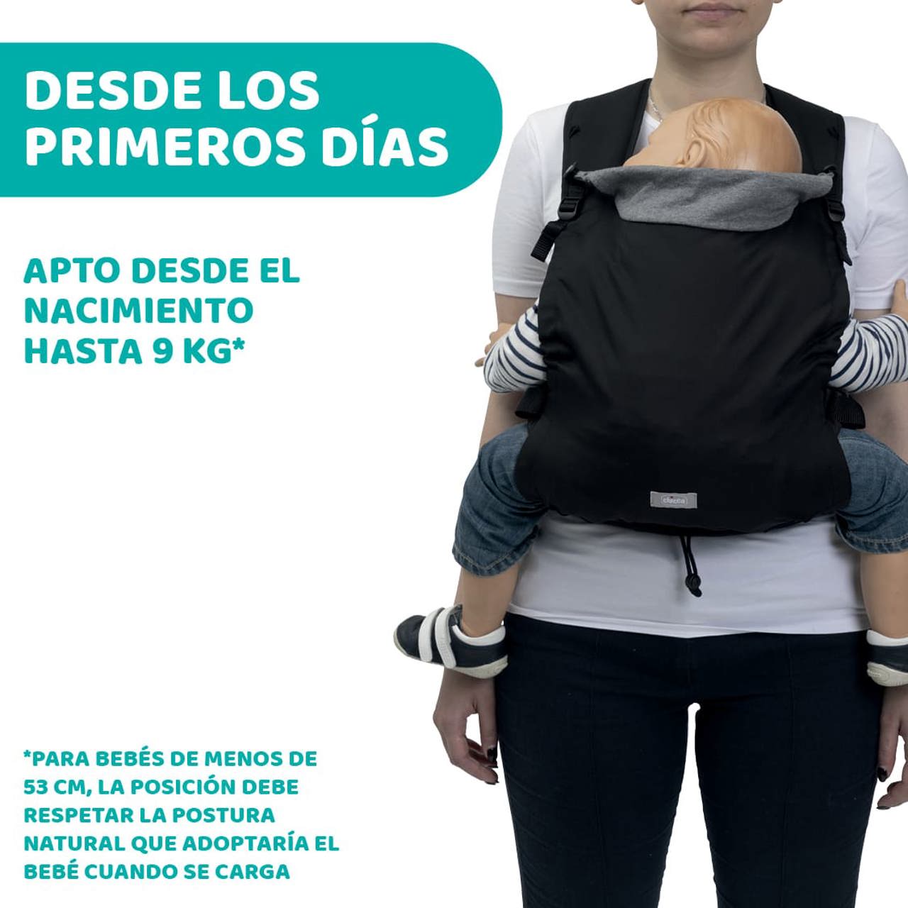 Mochila Portabebés Chicco Skin Fit