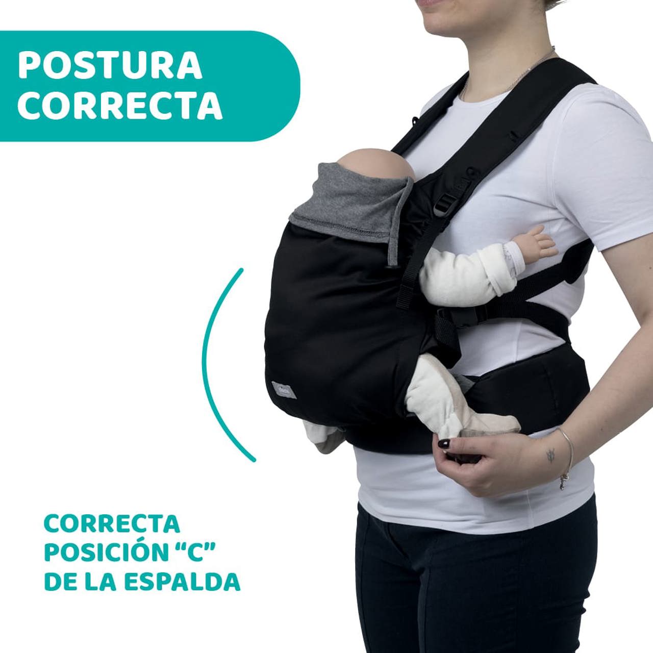 Mochila Portabebés Chicco Skin Fit