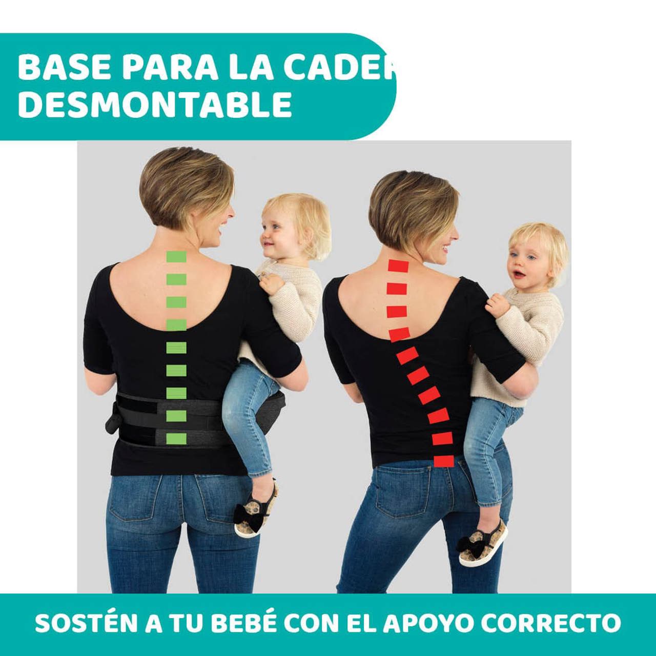 Mochila Portabebés Chicco Hip Seat