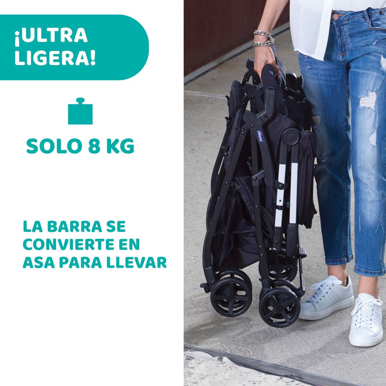 Silla de paseo Chicco Ohlala Twin Gemelar