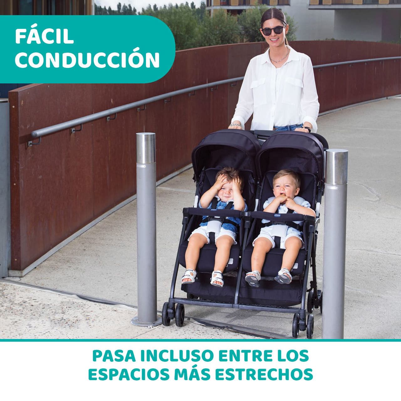 Silla de paseo Chicco Ohlala Twin Gemelar