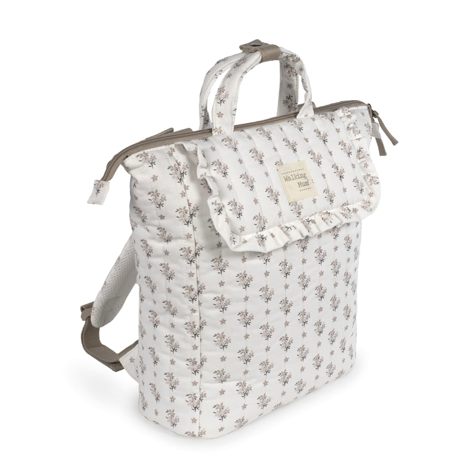 Mochila botton flores