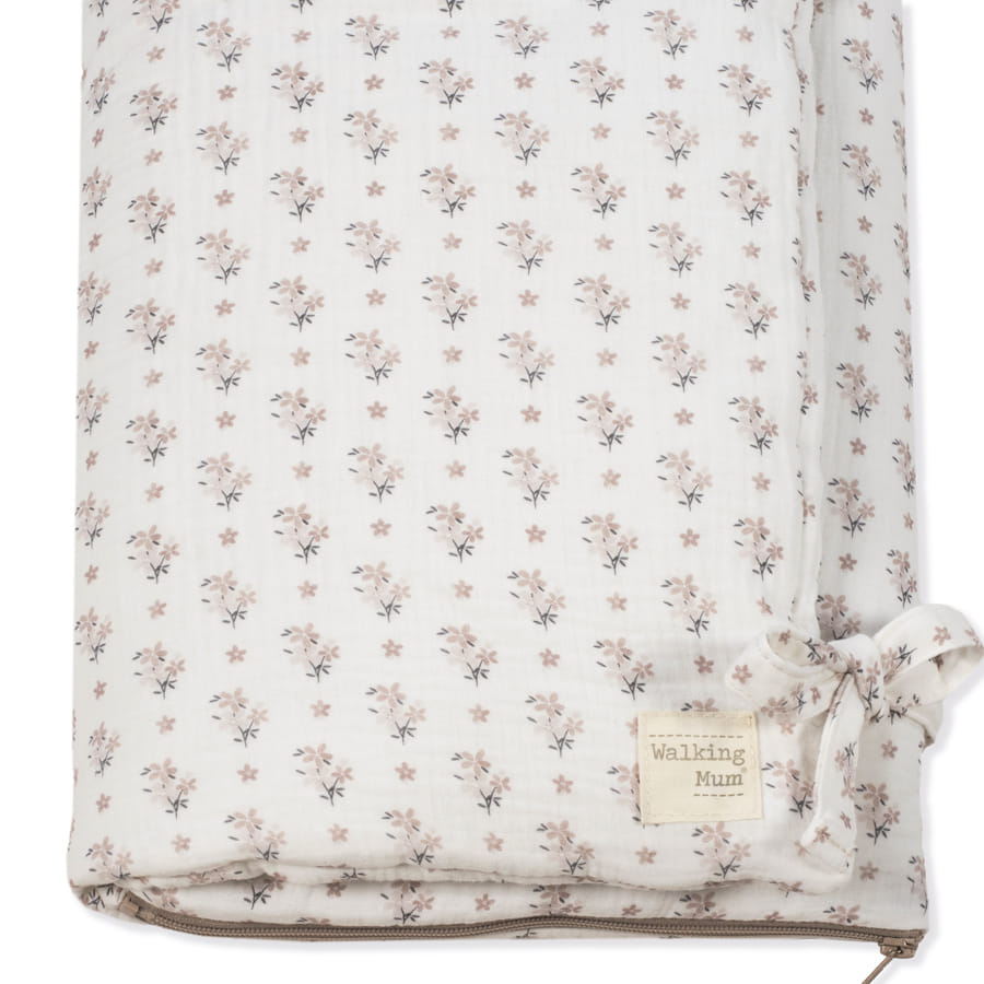 Saco Arrullo Capazo Flores