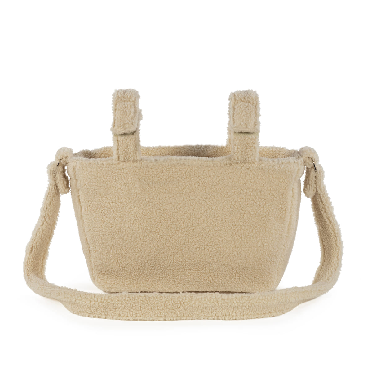 Bolsa crossbody teddy paddington beige