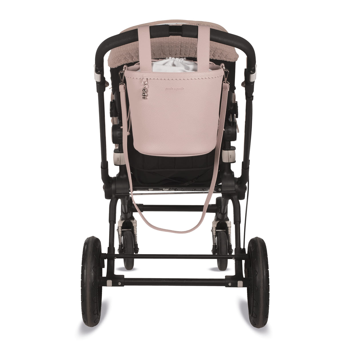 BOLSA BUCKET ICON ROSE
