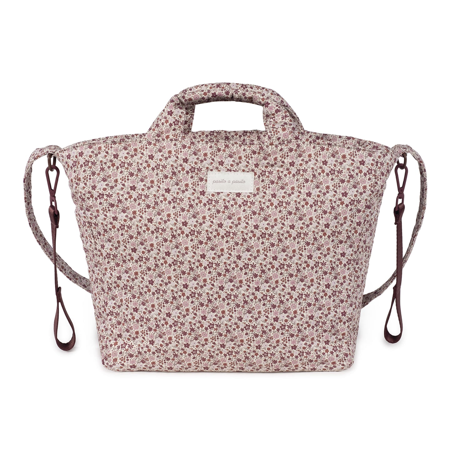 Bolsa Canastilla Cherry Flores