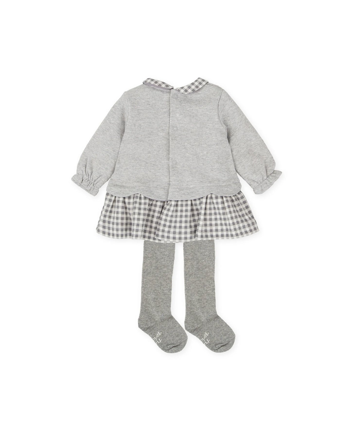 Vestido gris Tuttopiccolo