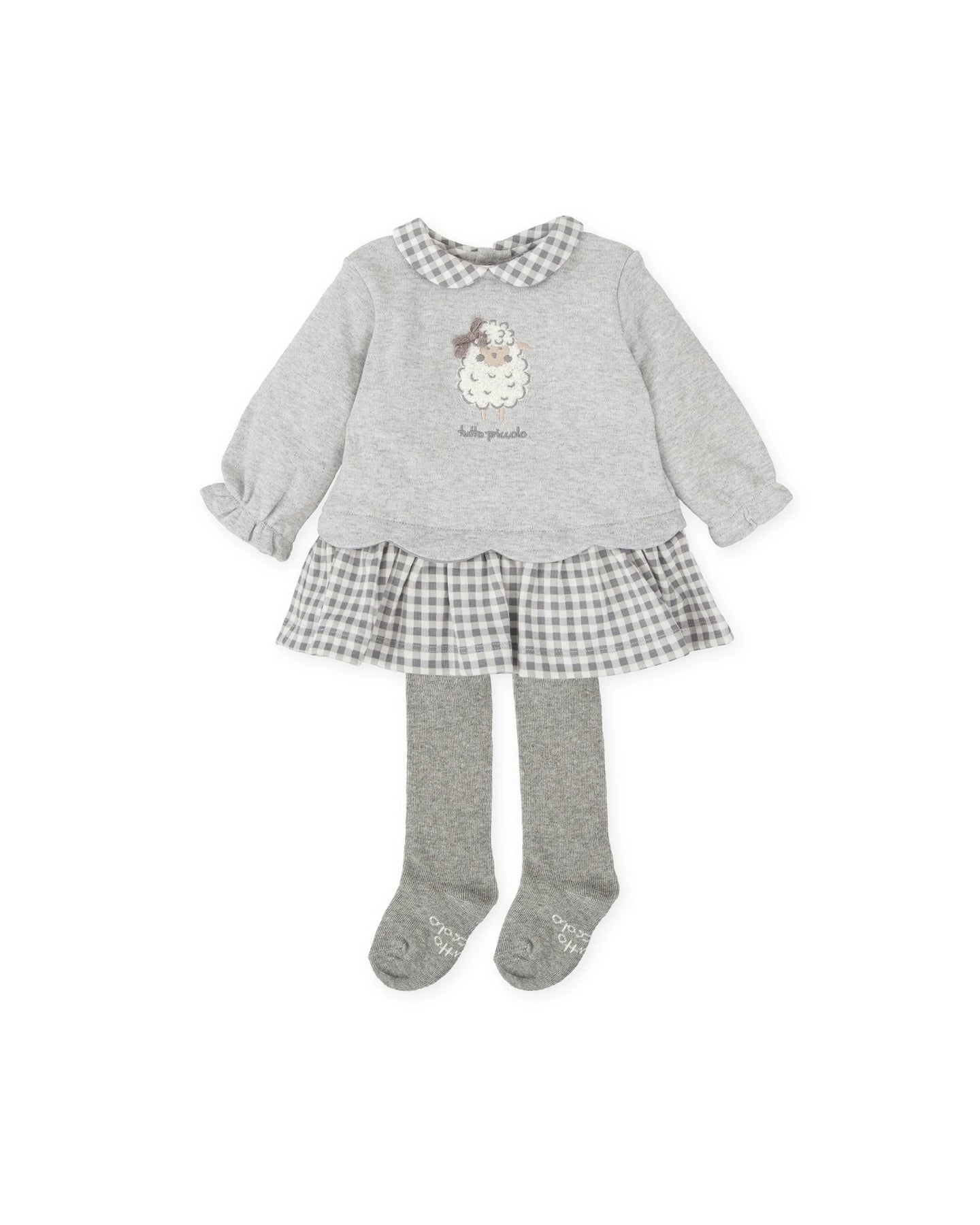 Vestido gris Tuttopiccolo