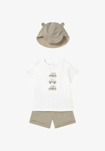 Conjunto 3 piezas coches bebé 2 años