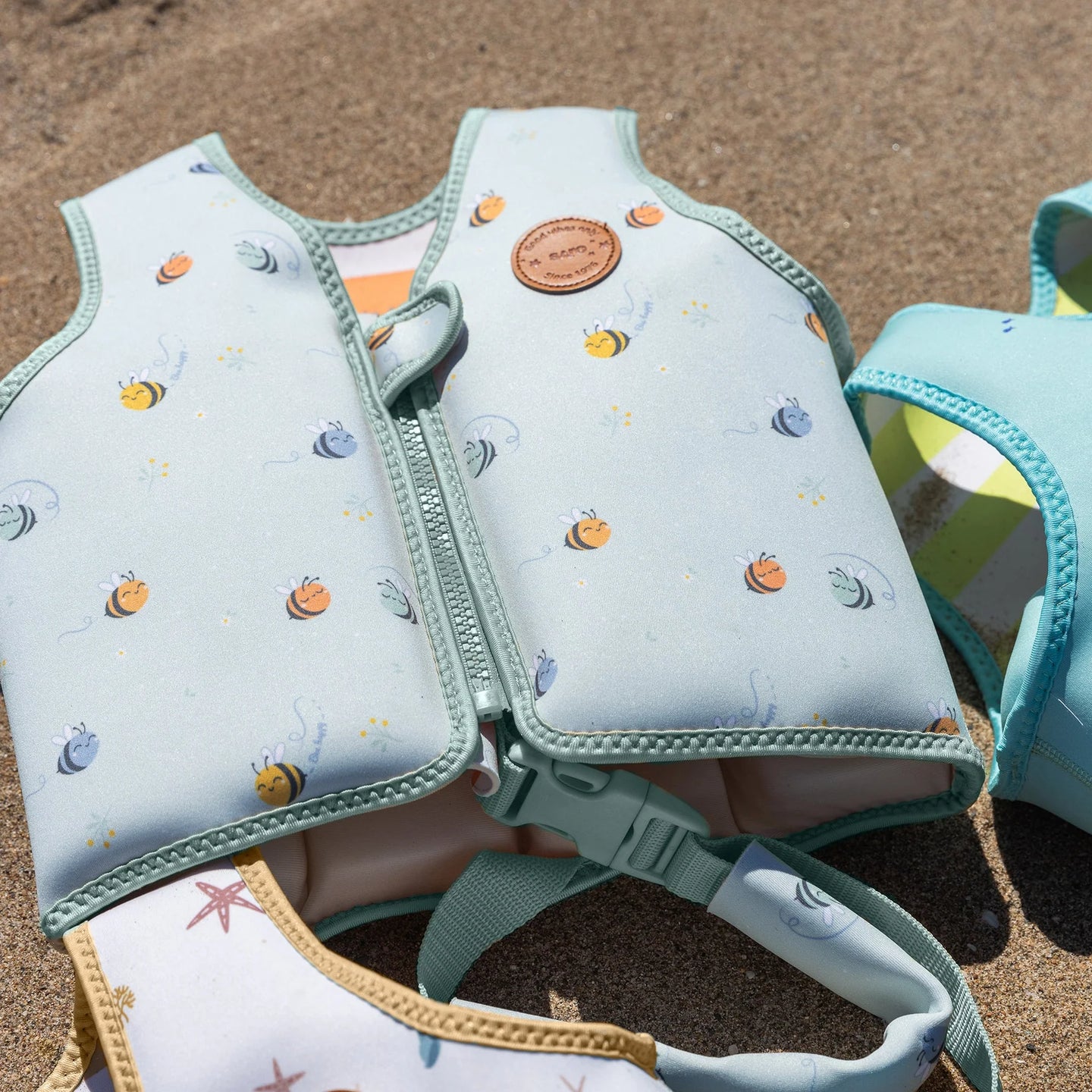 Chaleco flotador de aprendizaje