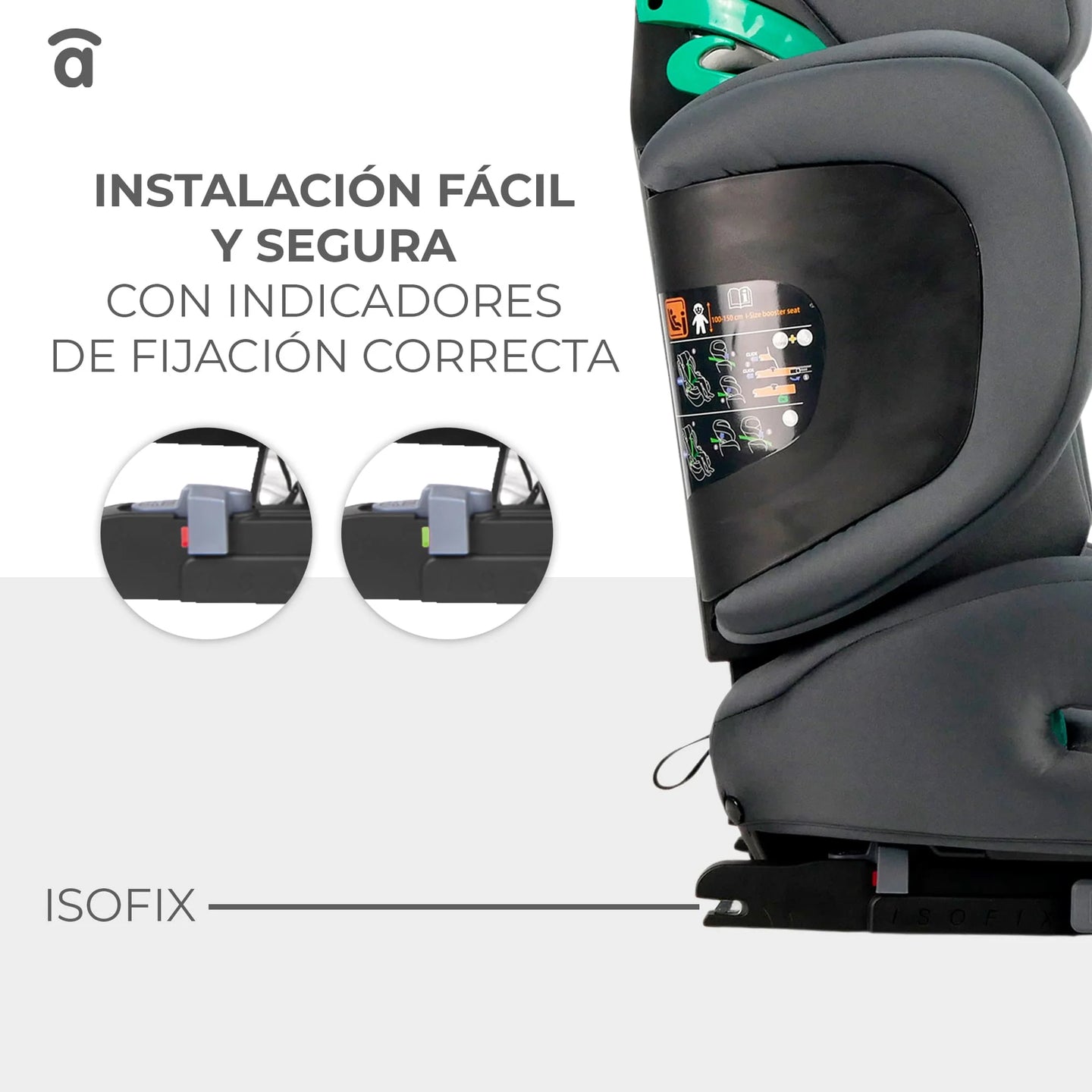 Silla de auto Poe Fix Asalvo