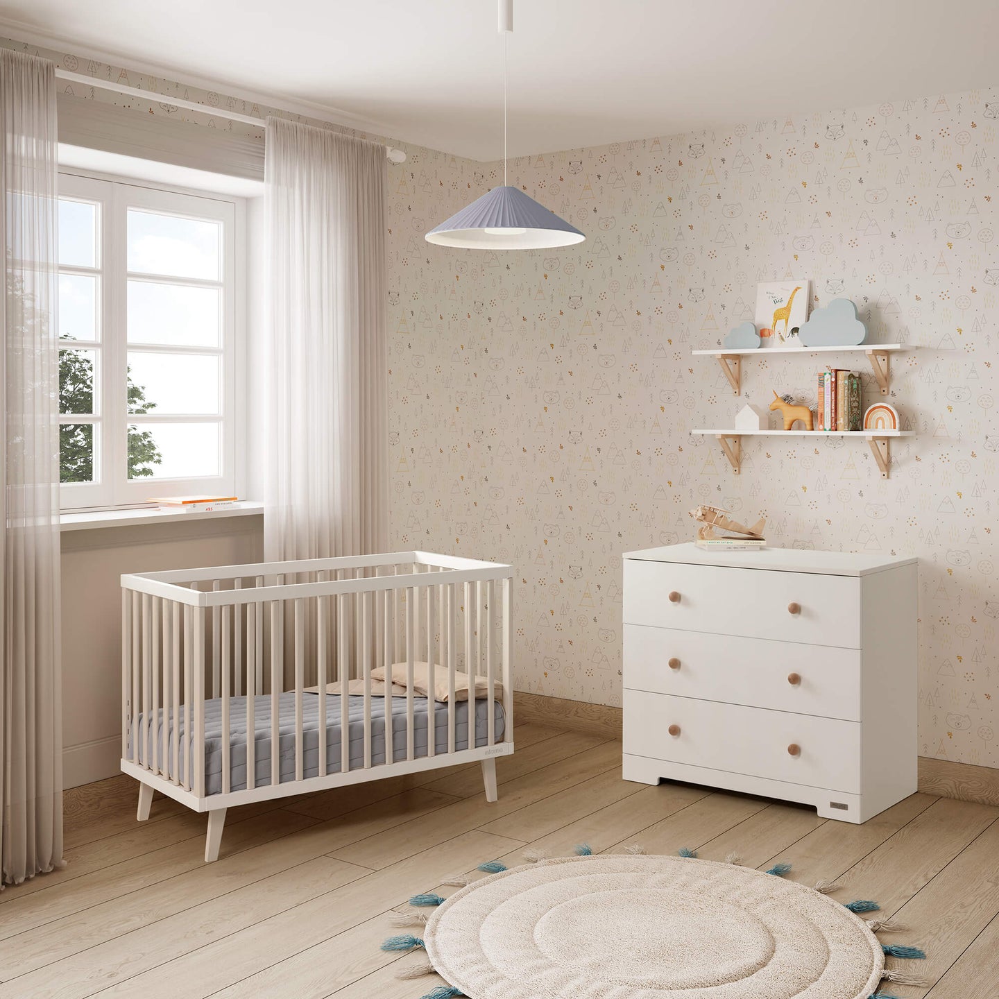 Cuna Mencía Blanco-topo