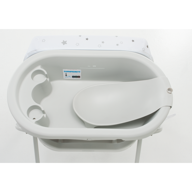 Bañera plegable con cambiador, reductor y termómetro BATH&CO Dolcestella