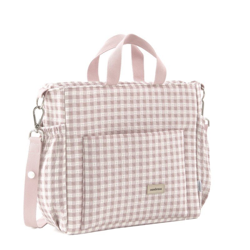 Bolso maternal pack vicky rosa