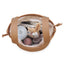 Bolsa bucket icon caramel