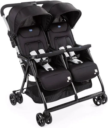 Carrito Gemelar Ohlalatwin Chicco negro