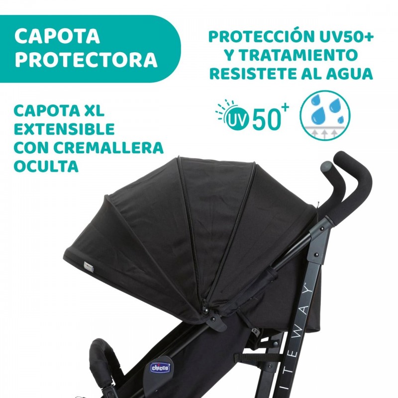 Silla de paseo Lite Way 4 negro