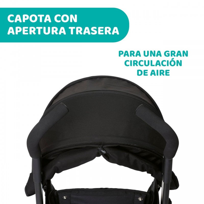 Silla de paseo Lite Way 4 negro