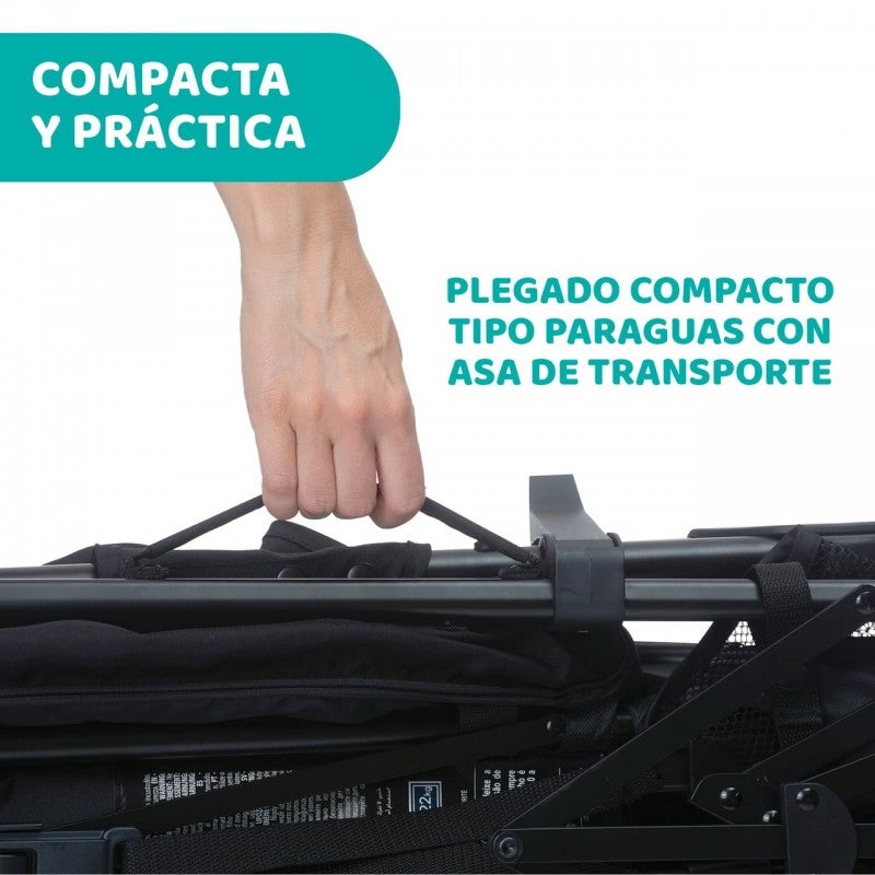 Silla de paseo Lite Way 4 negro