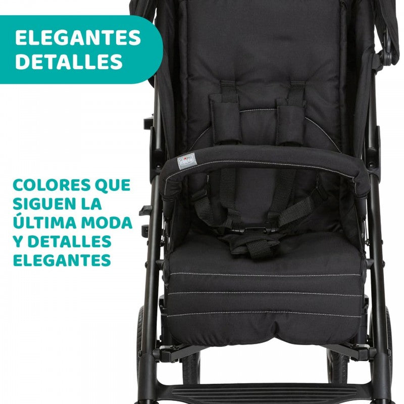 Silla de paseo Lite Way 4 negro
