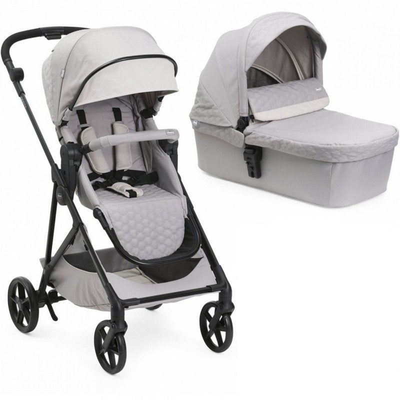 Carrito Seety Chicco Gris 2 piezas