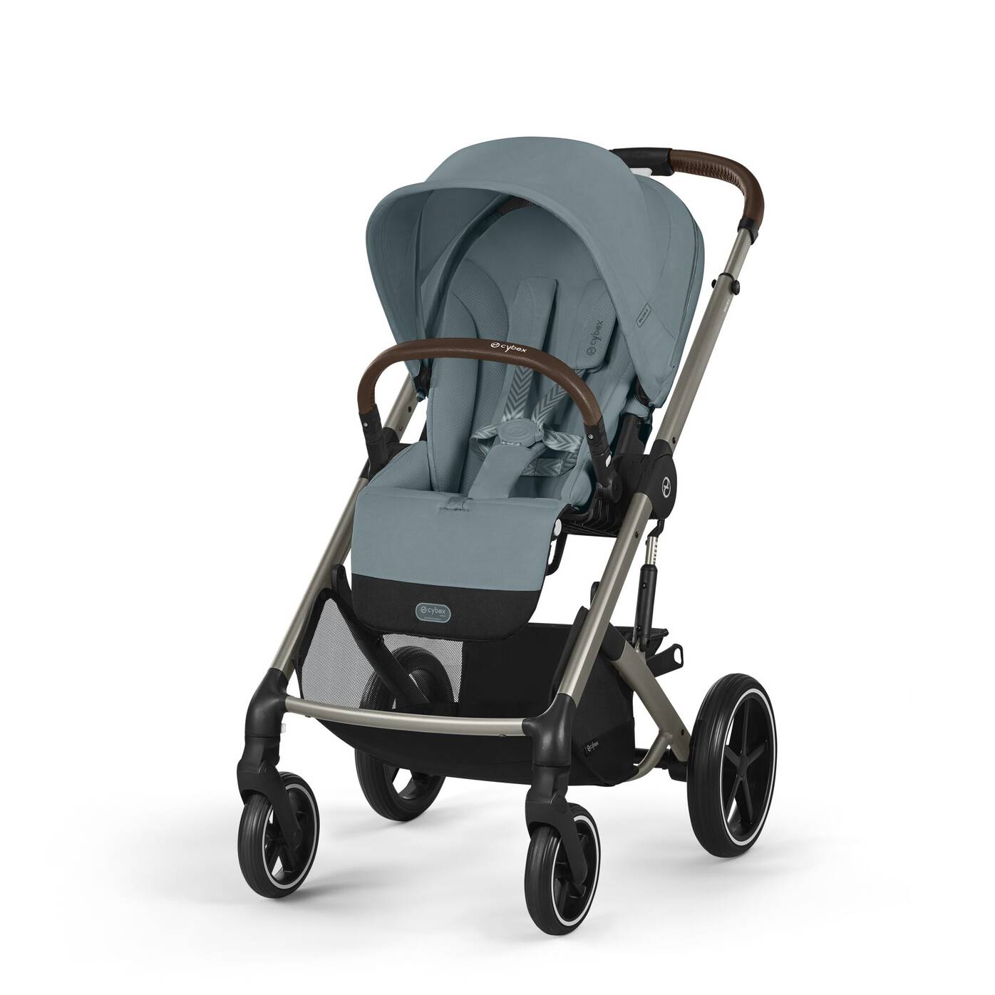 Carrito Cybex Balios S lux Verde Agua 2 piezas
