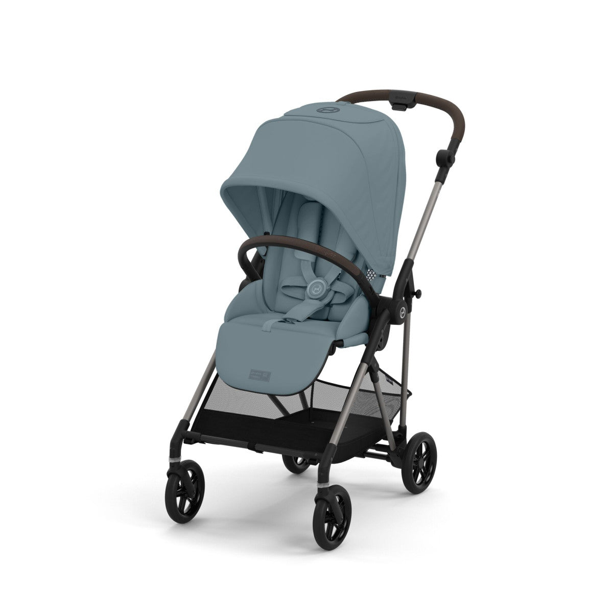 Carrito Cybex Duo Melio Azul 2 piezas
