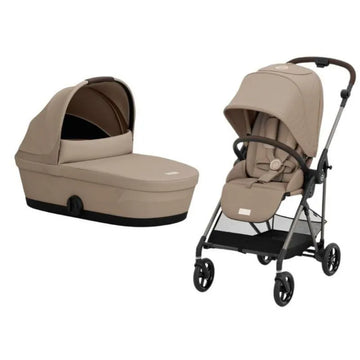 Carrito Dúo Cybex Melio Almond 2 Piezas