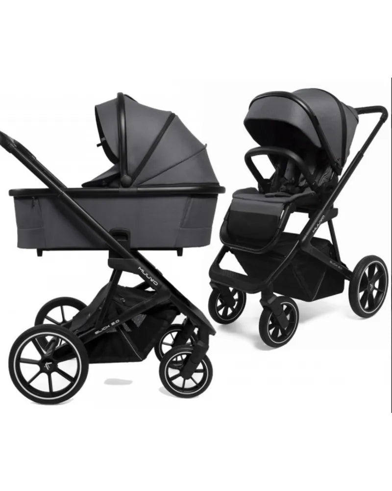 Carrito Muvvo 2 Piezas Slick 2.0 Gris