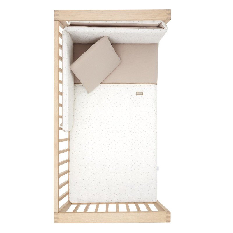 Colcha + protector magia beige