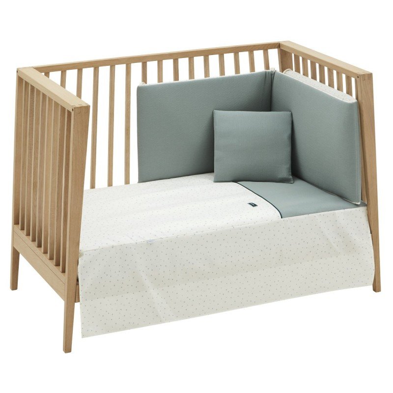 Colcha + Protector Magia Verde