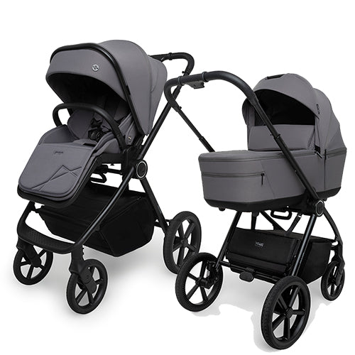 Carrito Muvvo One Gris 2 piezas