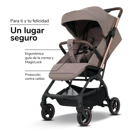 Silla de paseo My Junior pico3 Marrón