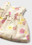 Vestido ceremonia flores recién nacida mayoral