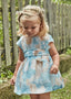 Vestido estampado flores bebé mayoral