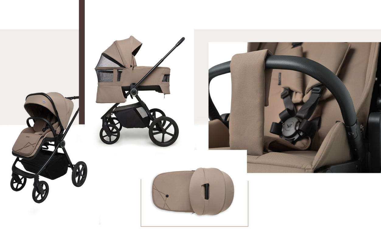 Carrito Muvvo One Caramelo 2 piezas