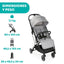 Silla de paseo Chicco Trolley Me gris