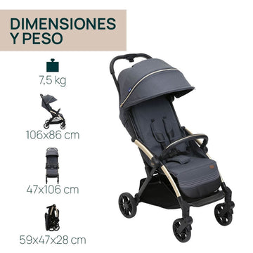 Silla de paseo Goody XPlus Gris azulado