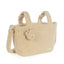 Bolsa crossbody teddy paddington beige