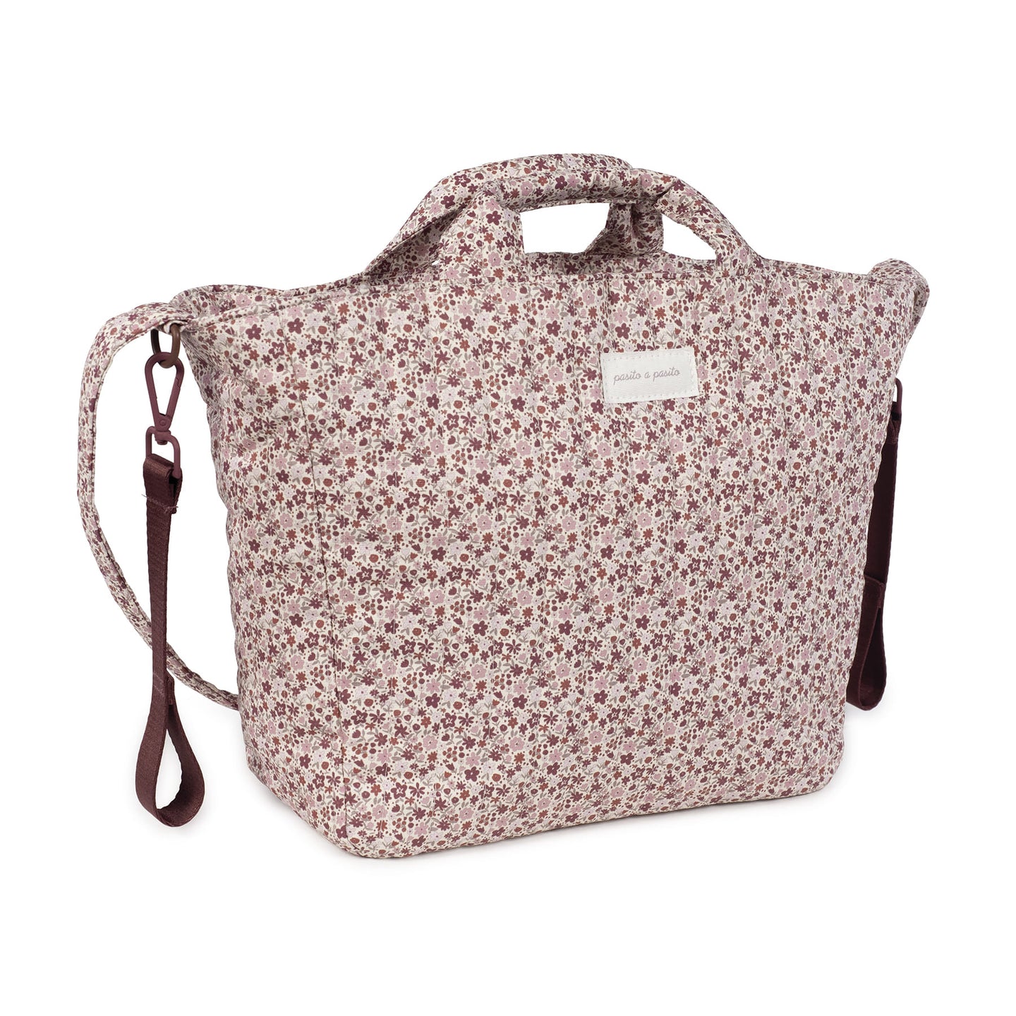 Bolsa Canastilla Cherry Flores