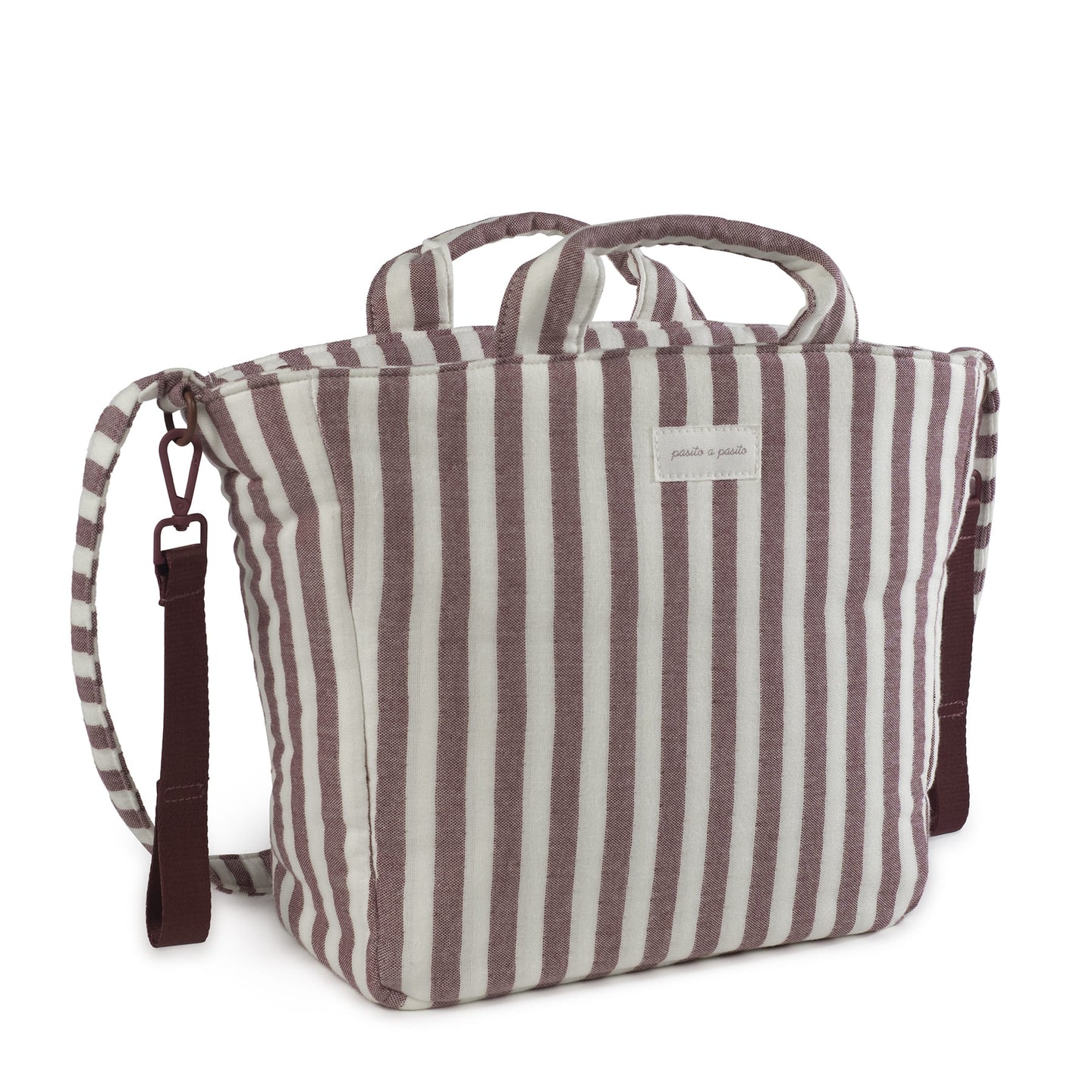 Bolsa Canastilla Cherry Rayas