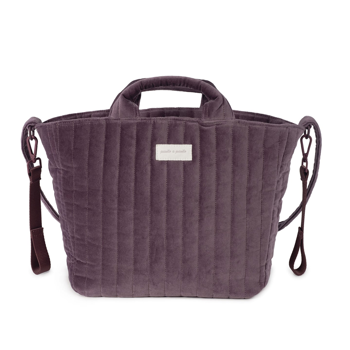 Bolsa Canastilla Cherry Velvet