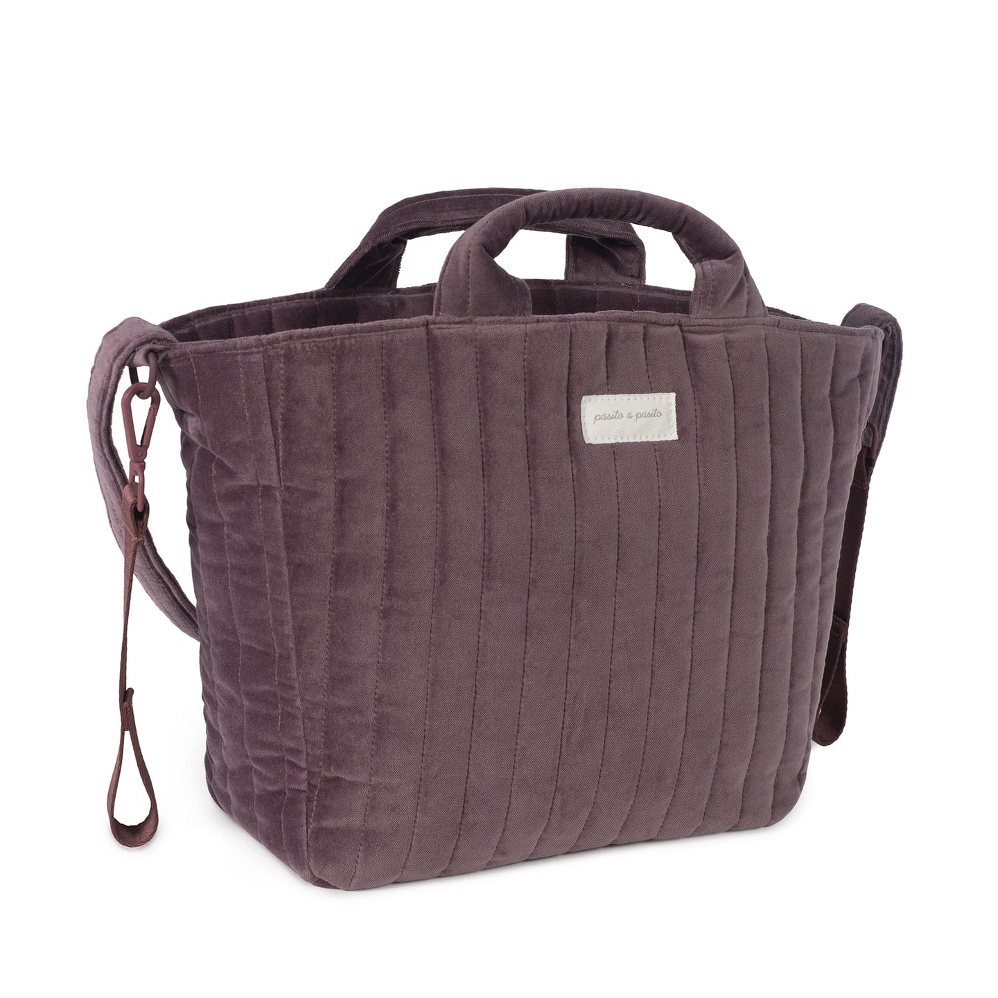 Bolsa Canastilla Cherry Velvet