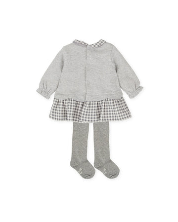 Vestido gris Tuttopiccolo