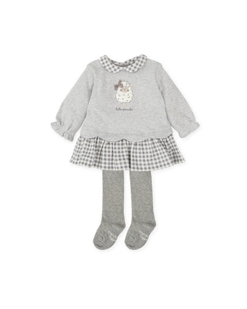 Vestido gris Tuttopiccolo