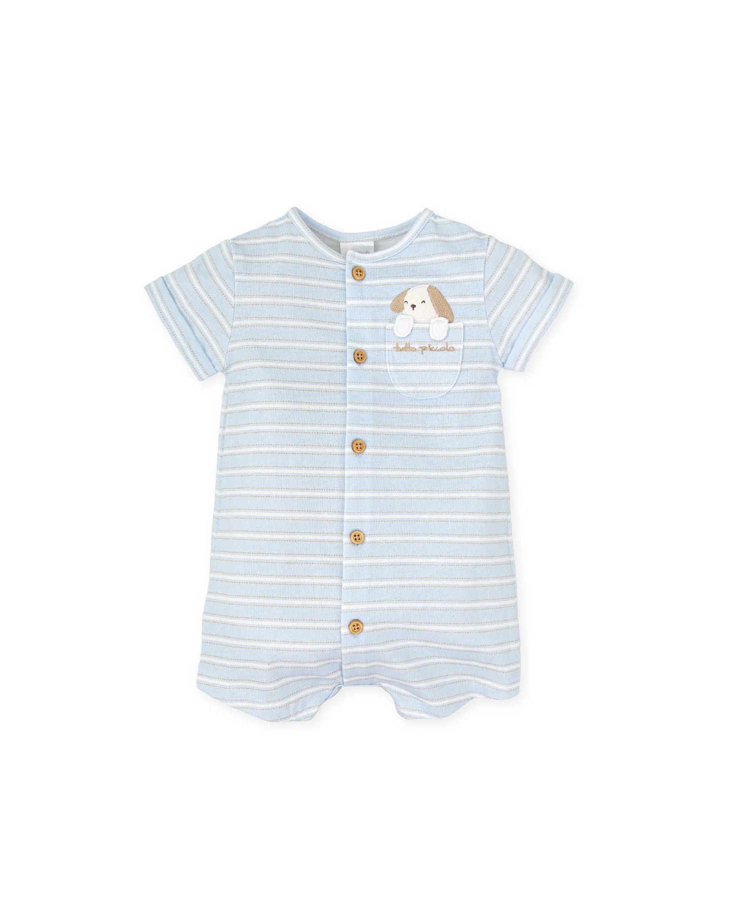 Pelele corto rayas Tuttopiccolo