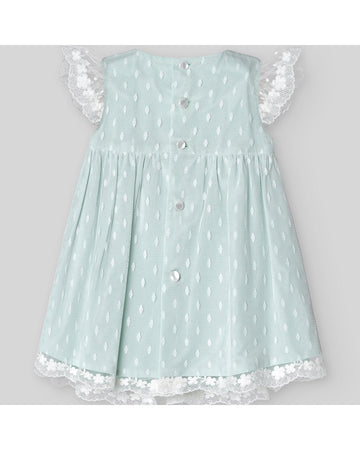 Vestido de tull azul niña paz rodriguez